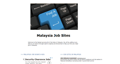 Desktop Screenshot of malaysiajobs.org